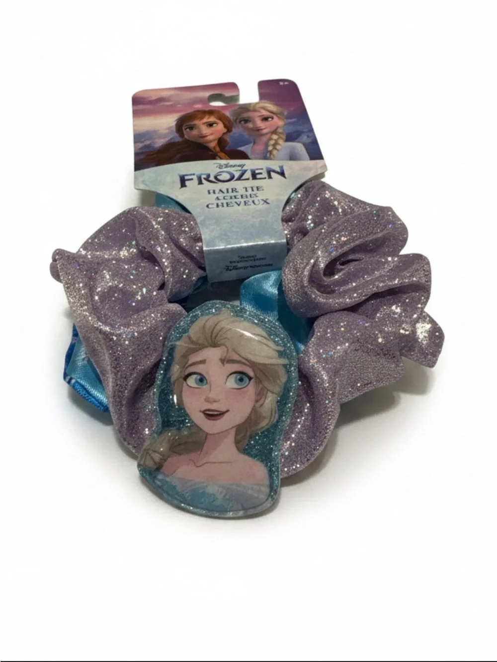 NWT Disney Frozen Elsa Girls 2 Piece Scrunchie Set Disney Parks Anna and Elsa